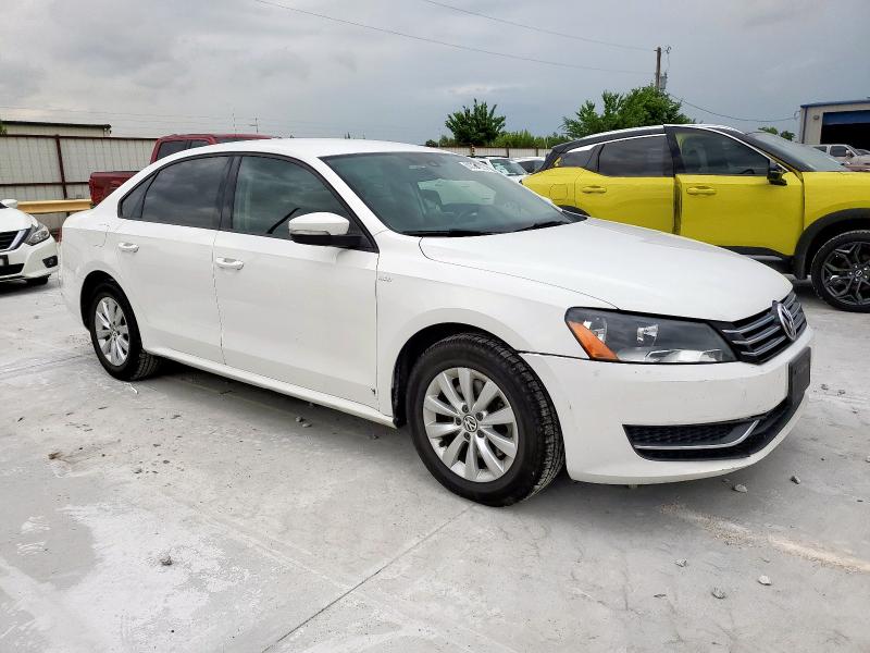  VOLKSWAGEN PASSAT 2014 White