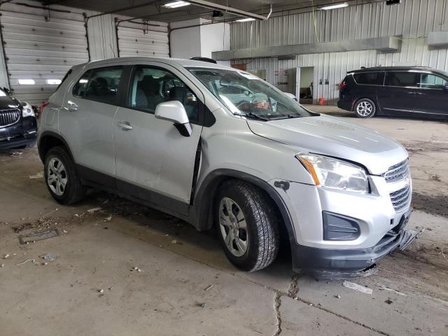  CHEVROLET TRAX 2016 Silver