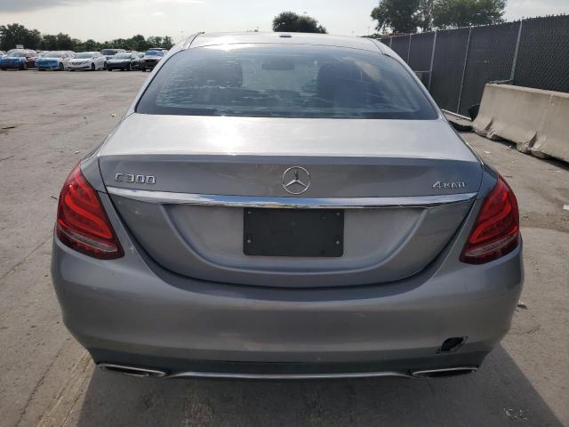 Sedans MERCEDES-BENZ C-CLASS 2015 Silver