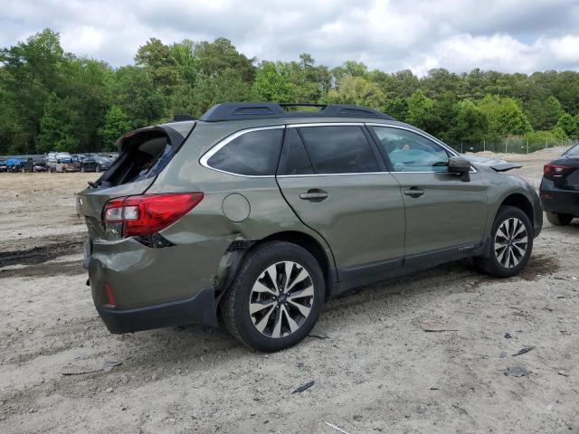  SUBARU OUTBACK 2016 Зеленый