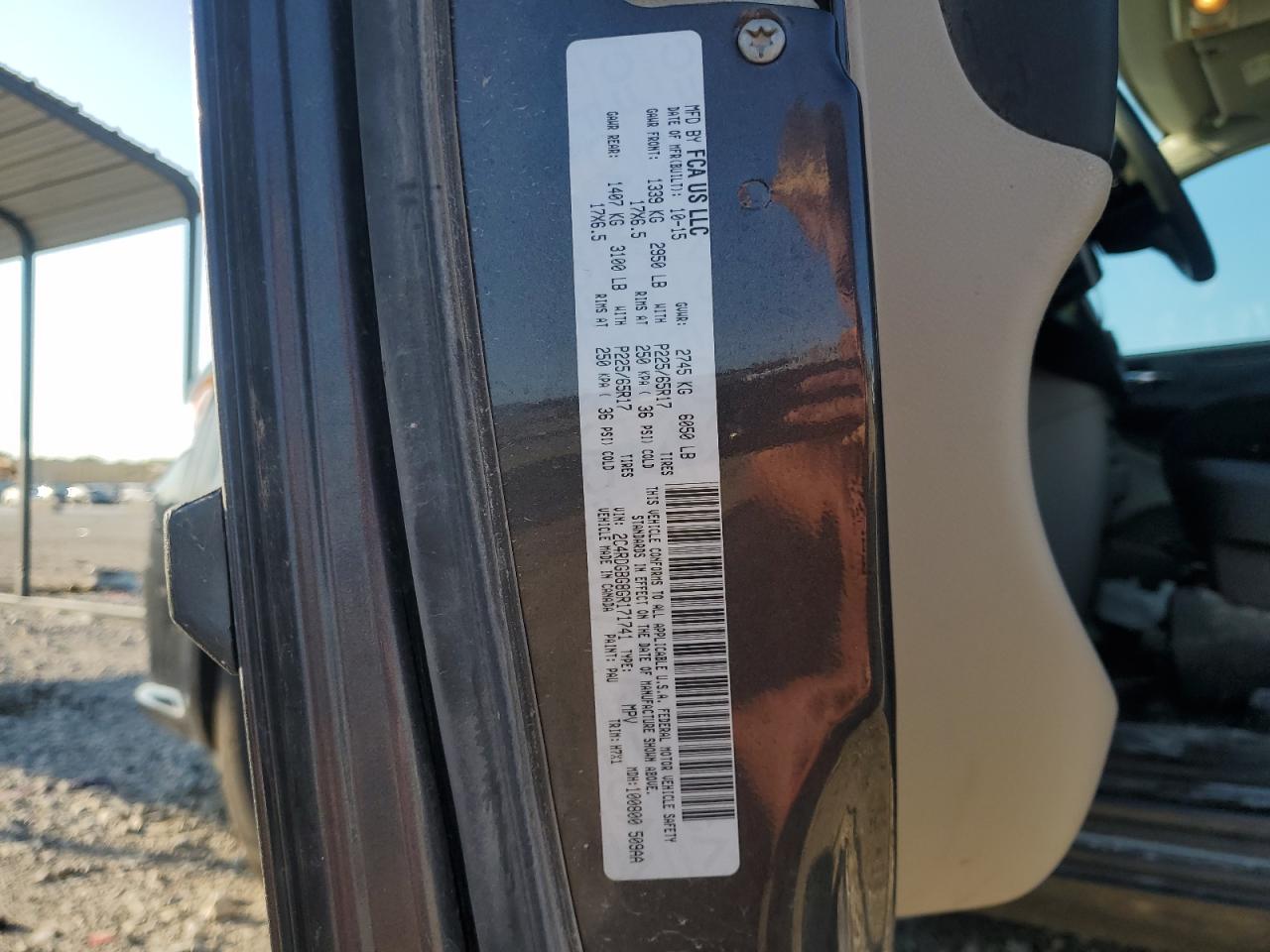 2016 Dodge Grand Caravan Se VIN: 2C4RDGBG8GR171741 Lot: 60782935