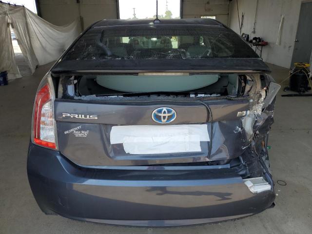 Hatchbacks TOYOTA PRIUS 2012 Gray