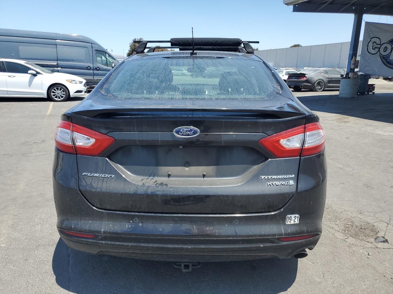2014 Ford Fusion Titanium Hev VIN: 3FA6P0RUXER363916 Lot: 62224315