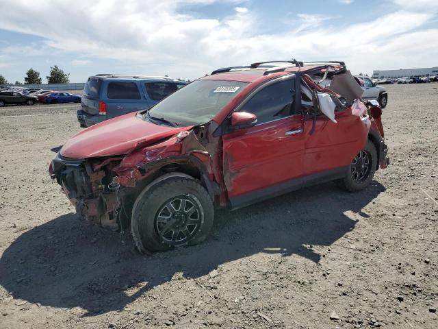  TOYOTA RAV4 2017 Czerwony