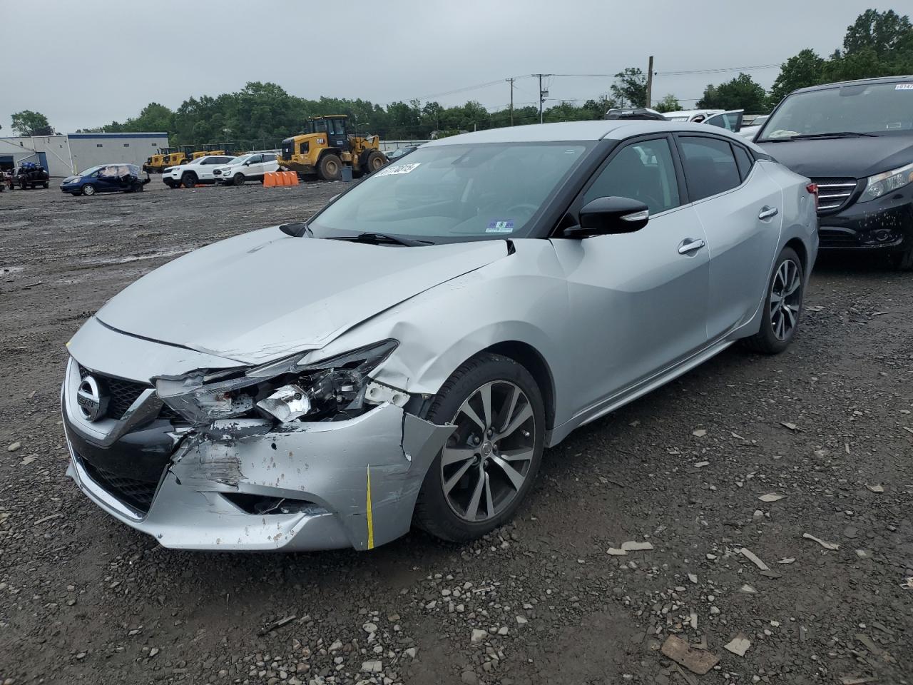 2018 Nissan Maxima 3.5S იყიდება Hillsborough-ში, NJ - Front End