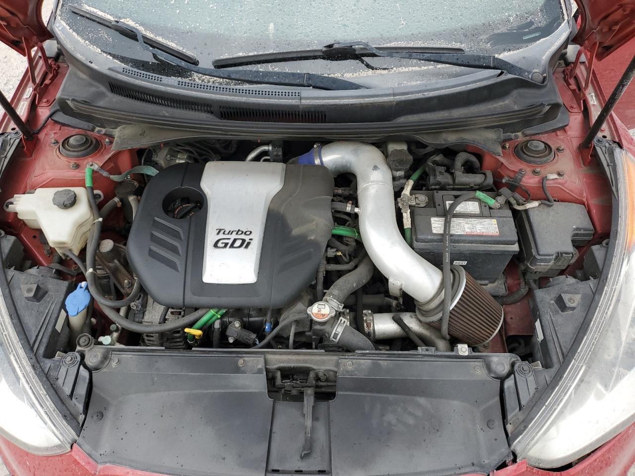 2015 Hyundai Veloster Turbo VIN: KMHTC6AE4FU227609 Lot: 62311125