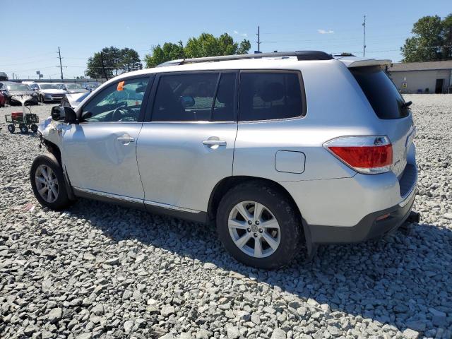  TOYOTA HIGHLANDER 2012 Srebrny