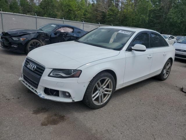2012 AUDI A4 PREMIUM   for sale at Copart ON - COOKSTOWN