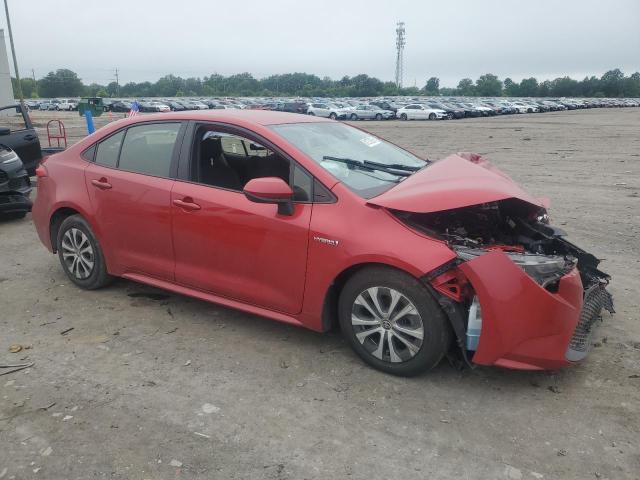  TOYOTA COROLLA 2021 Czerwony
