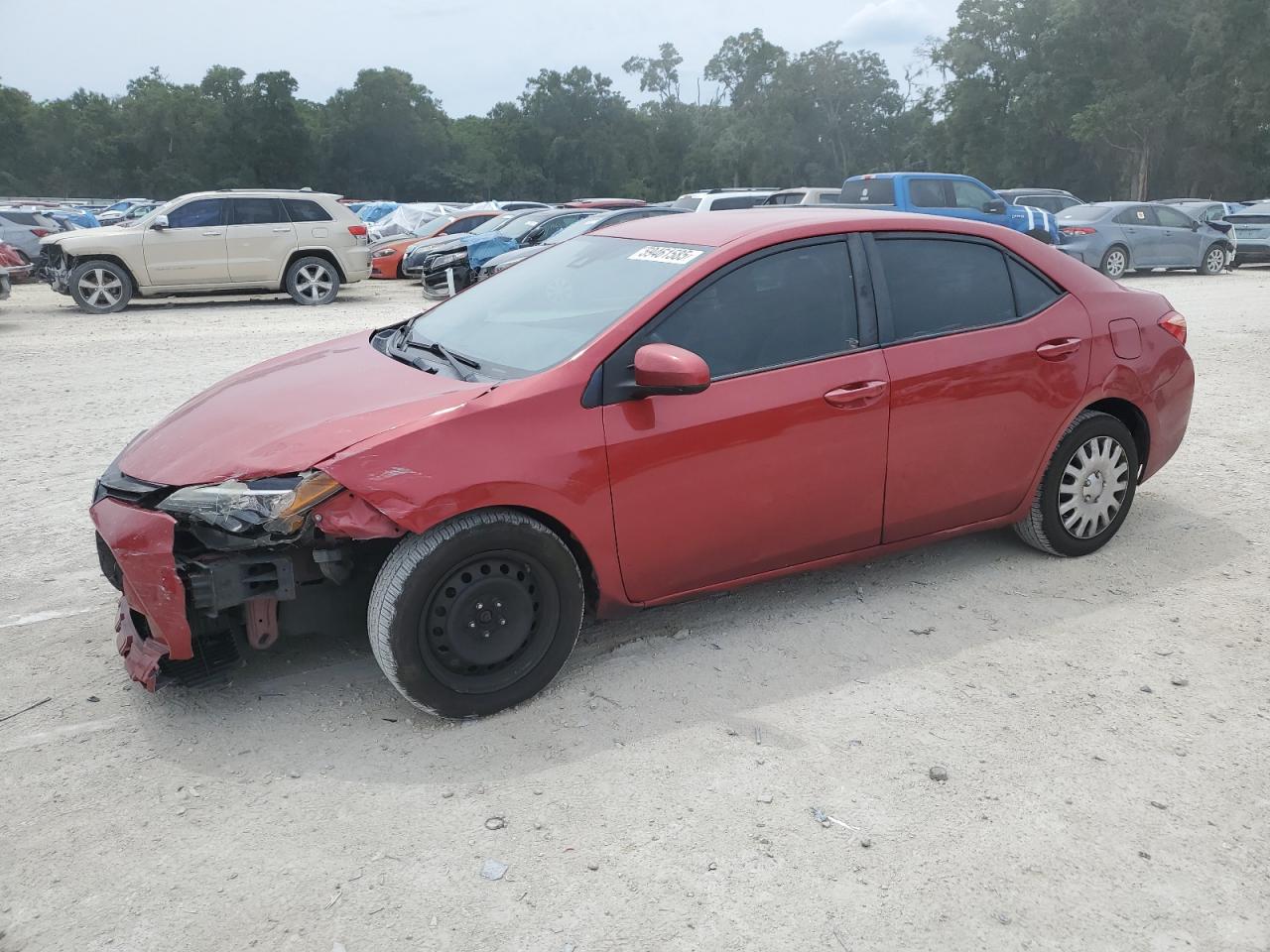 2017 Toyota Corolla L en Venta en Ocala, FL - Front End