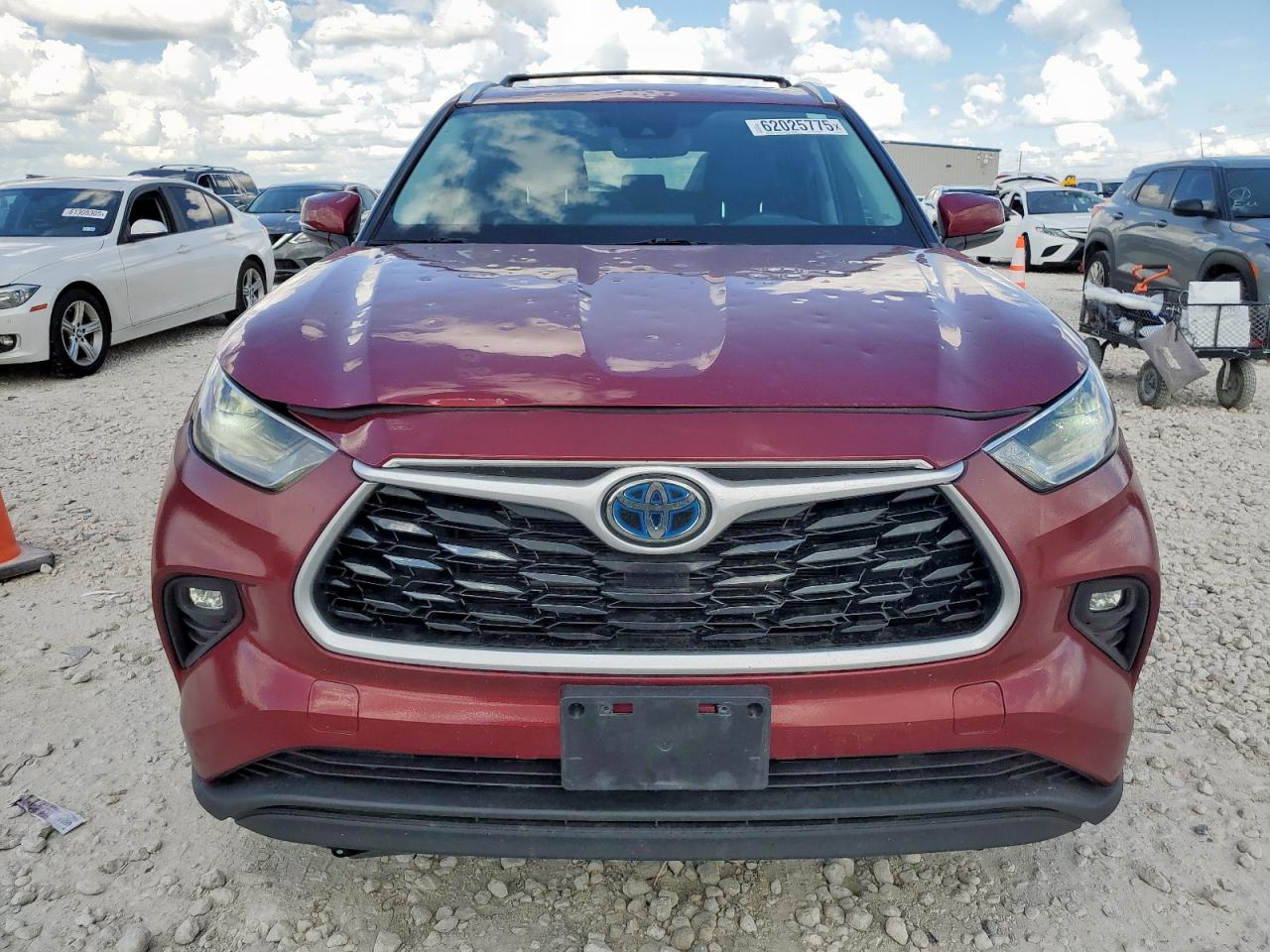 2021 Toyota Highlander Hybrid Xle VIN: 5TDGARAH2MS509417 Lot: 62025775