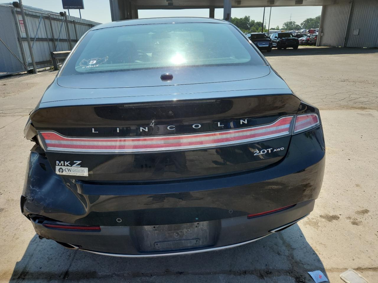 LINCOLN MKZ 2018 VIN 3LN6L5D9XJR601615 photo 6