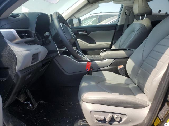  TOYOTA HIGHLANDER 2022 Черный