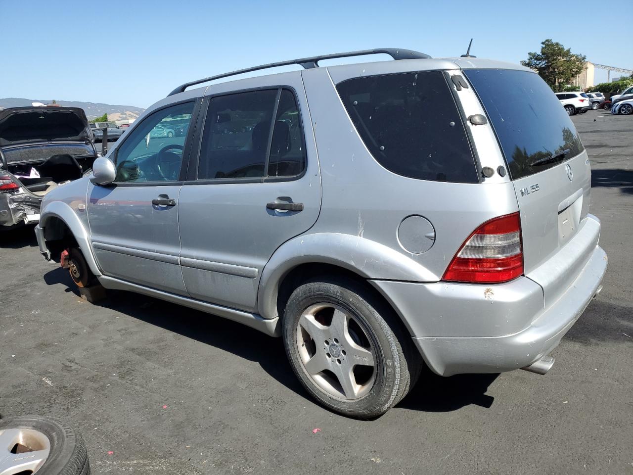 2001 Mercedes-Benz Ml 55 silver null gas 4JGAB74E01A222302 photo #3