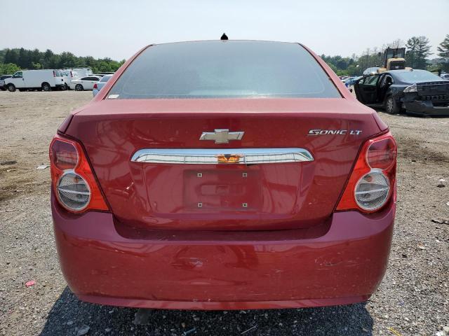  CHEVROLET SONIC 2014 Красный