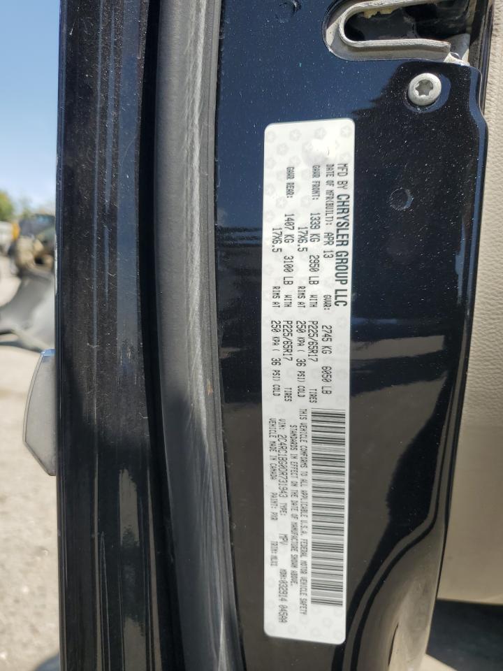 2013 Chrysler Town & Country Touring VIN: 2C4RC1BG0DR731943 Lot: 61636675
