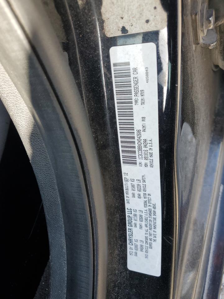 2013 Chrysler 200 Touring VIN: 1C3CCBBBXDN542606 Lot: 61158775