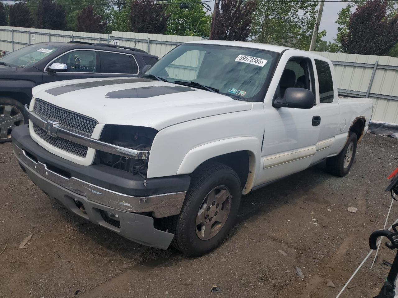 2005 Chevrolet Silverado K1500 на продаже в New Britain, CT - Frame Damage
