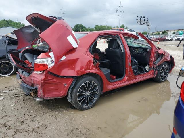  TOYOTA COROLLA 2016 Red