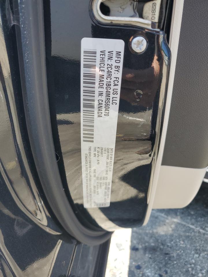 2021 Chrysler Pacifica Touring L VIN: 2C4RC1BG4MR560470 Lot: 68425725