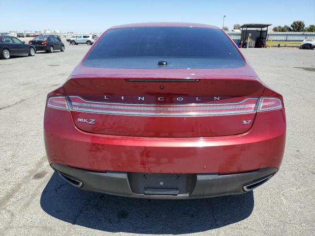  LINCOLN MKZ 2016 Red