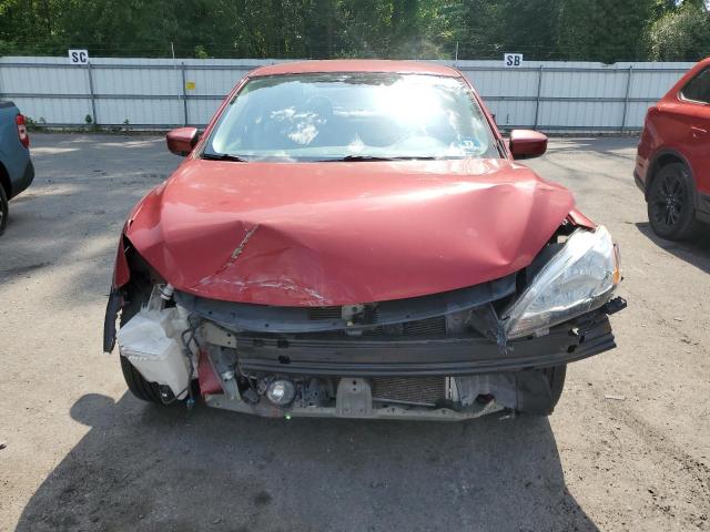 NISSAN SENTRA 2014 Czerwony