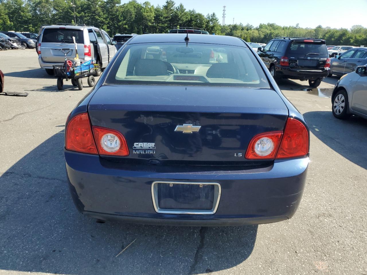 2009 Chevrolet Malibu Ls VIN: 1G1ZG57B594222491 Lot: 61814045