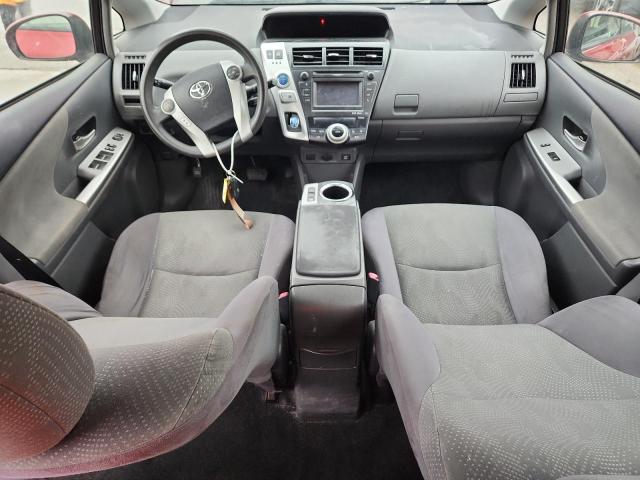  TOYOTA PRIUS 2014 Красный