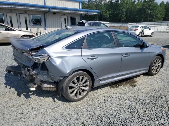  HYUNDAI SONATA 2015 Серебристый