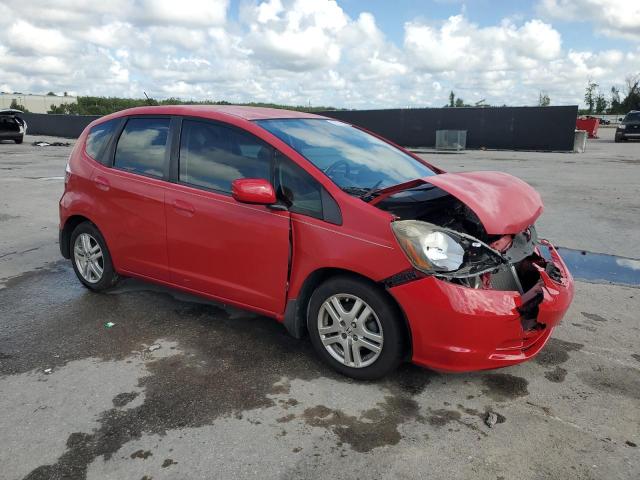  HONDA FIT 2013 Czerwony