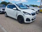 2016 PEUGEOT 108 ACTIVE for sale at Copart SANDWICH