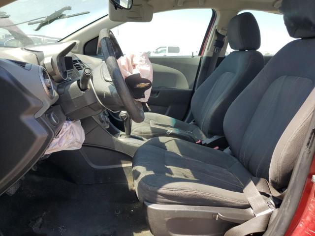  CHEVROLET SONIC 2012 Red