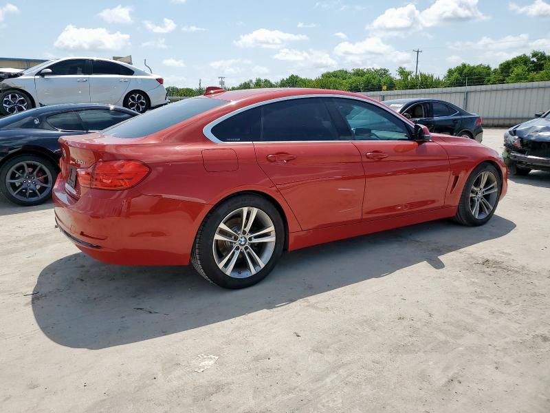  BMW 4 SERIES 2017 Красный