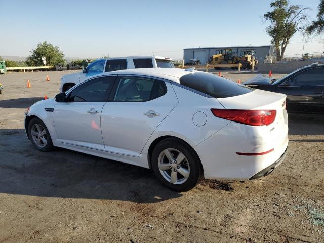  KIA OPTIMA 2015 White