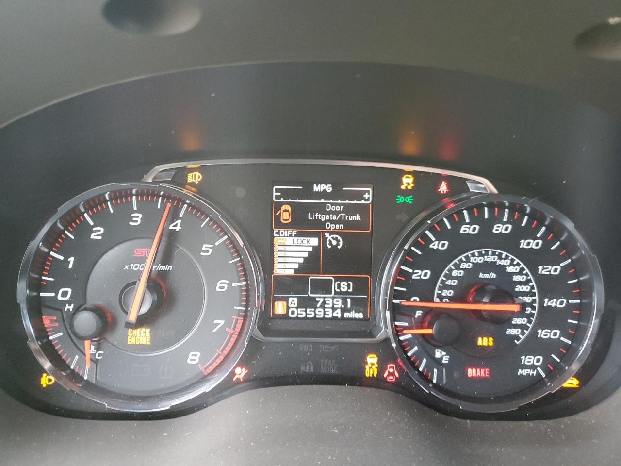 2020 Subaru Wrx Sti VIN: JF1VA2E60L9802355 Lot: 60340815