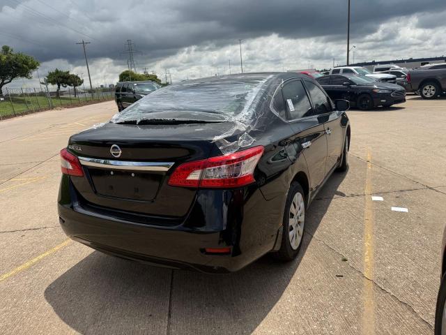 Sedans NISSAN SENTRA 2015 Czarny