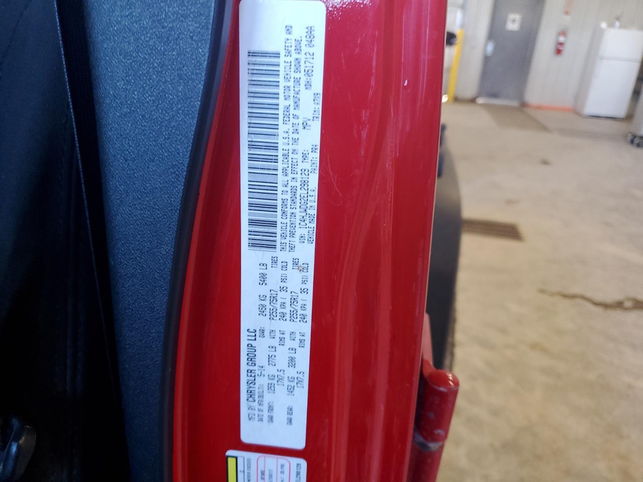 2014 Jeep Wrangler Unlimited Sport VIN: 1C4HJWDG2EL298129 Lot: 61394425