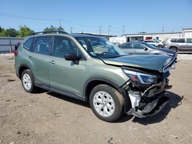  SUBARU FORESTER 2021 Зеленый