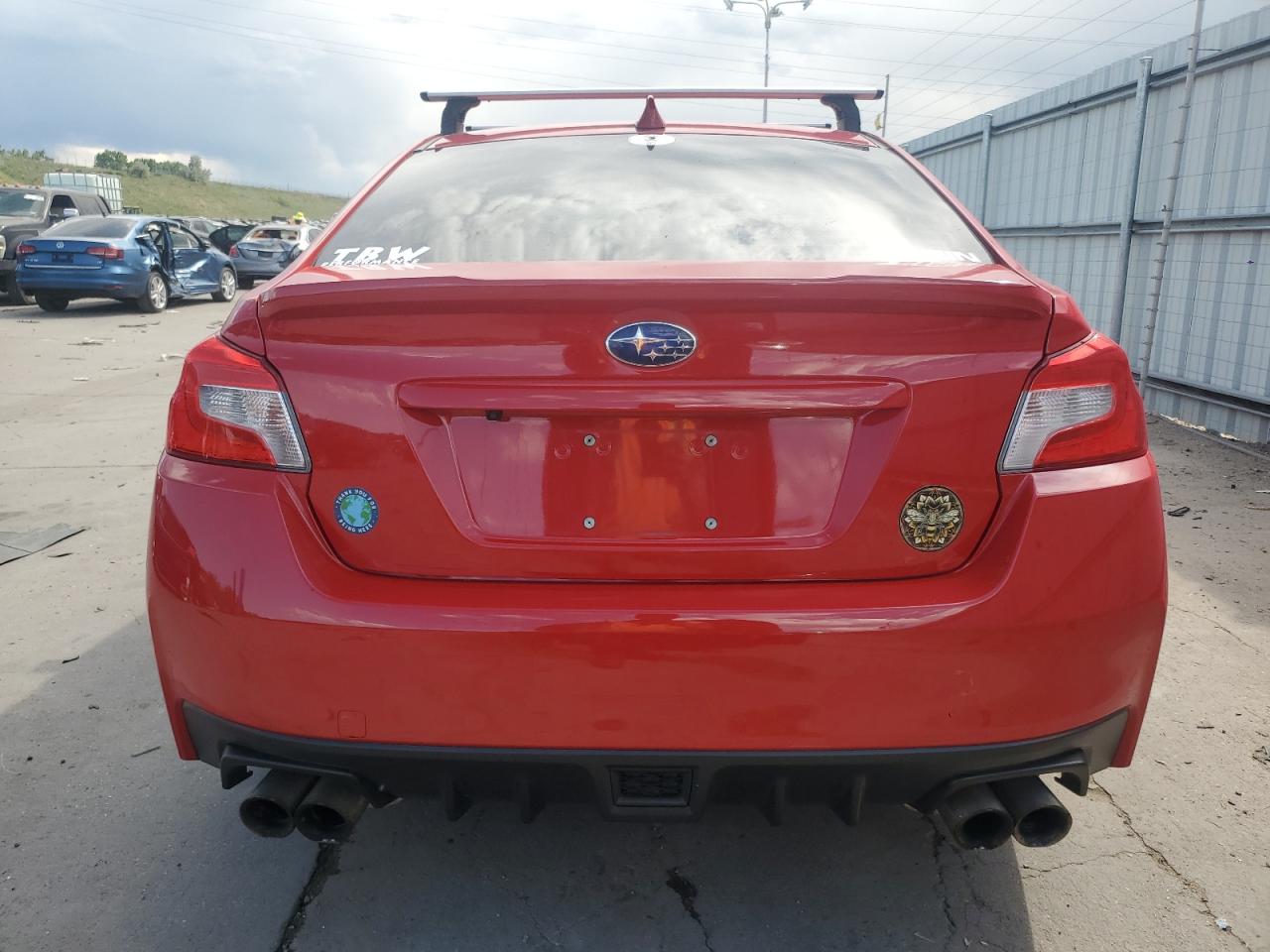 2018 Subaru Wrx VIN: JF1VA1A63J9810849 Lot: 59981685