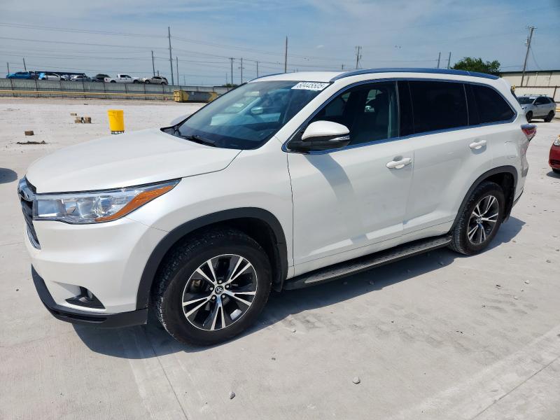  TOYOTA HIGHLANDER 2016 White