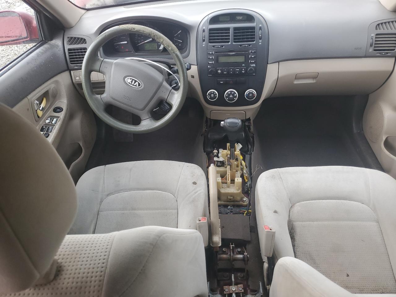 2009 Kia Spectra Ex VIN: KNAFE221495660066 Lot: 61473335