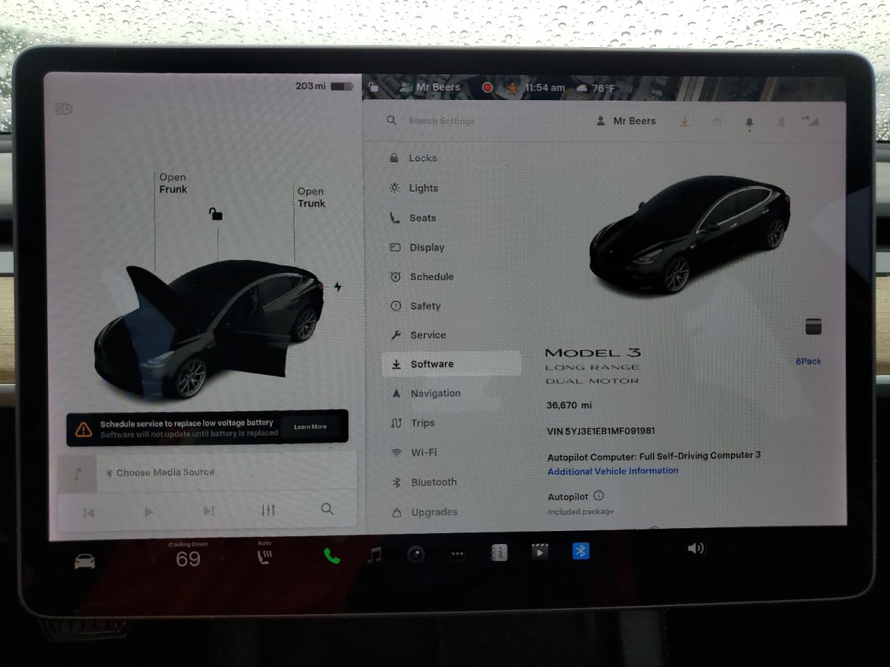 2021 Tesla Model 3 VIN: 5YJ3E1EB1MF091981 Lot: 59501855