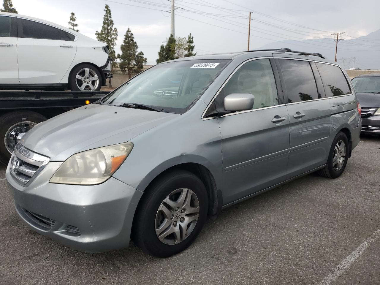 2007 Honda Odyssey Exl იყიდება Rancho Cucamonga-ში, CA - Minor Dent/Scratches