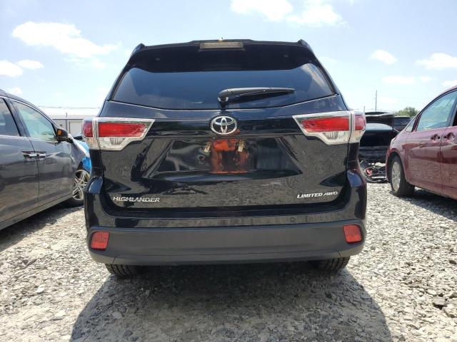 TOYOTA HIGHLANDER 2016 Czarny
