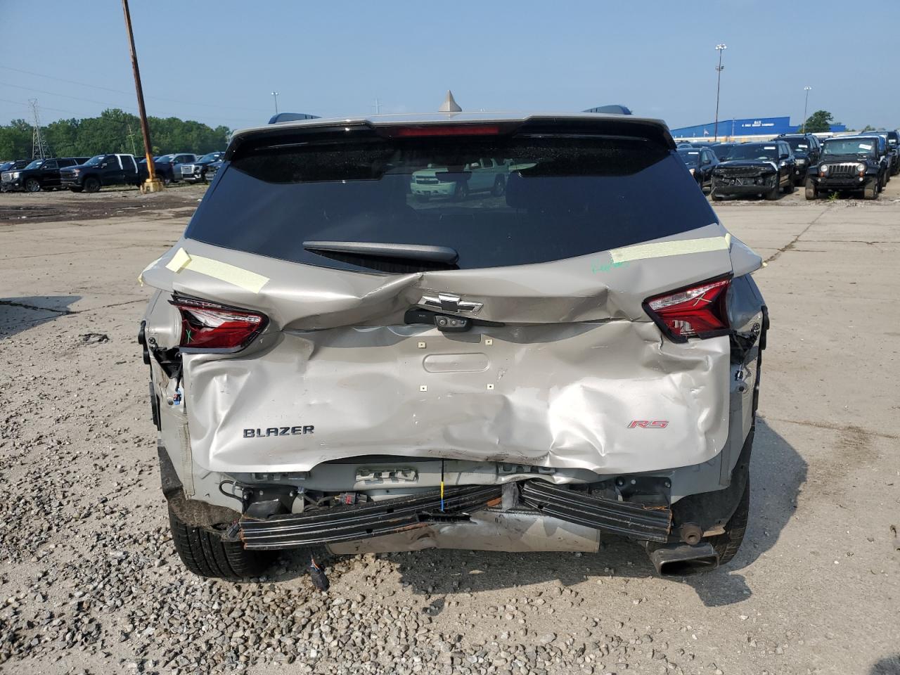 2021 Chevrolet Blazer Rs VIN: 3GNKBERSXMS577807 Lot: 62753895