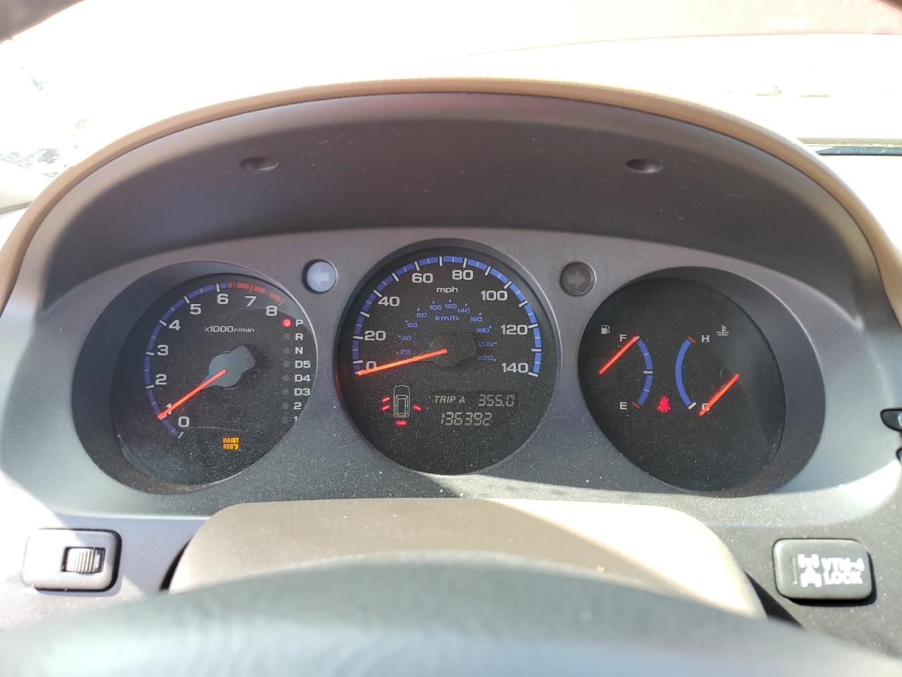 2005 Acura Mdx Touring VIN: 2HNYD18845H523543 Lot: 61679365