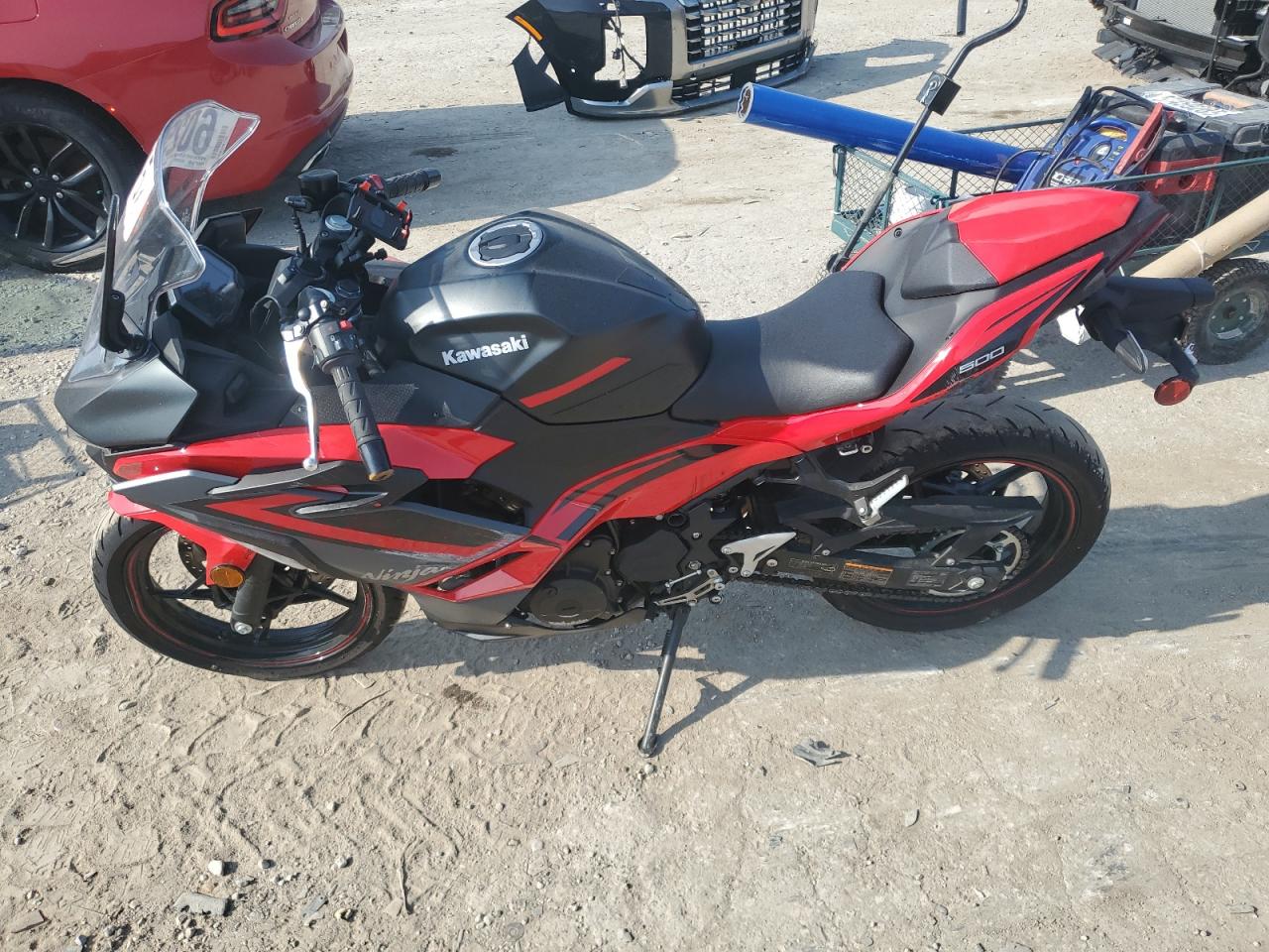 2025 Kawasaki Ex500 A red null gas ML5EXGJ10SDA61634 photo #4