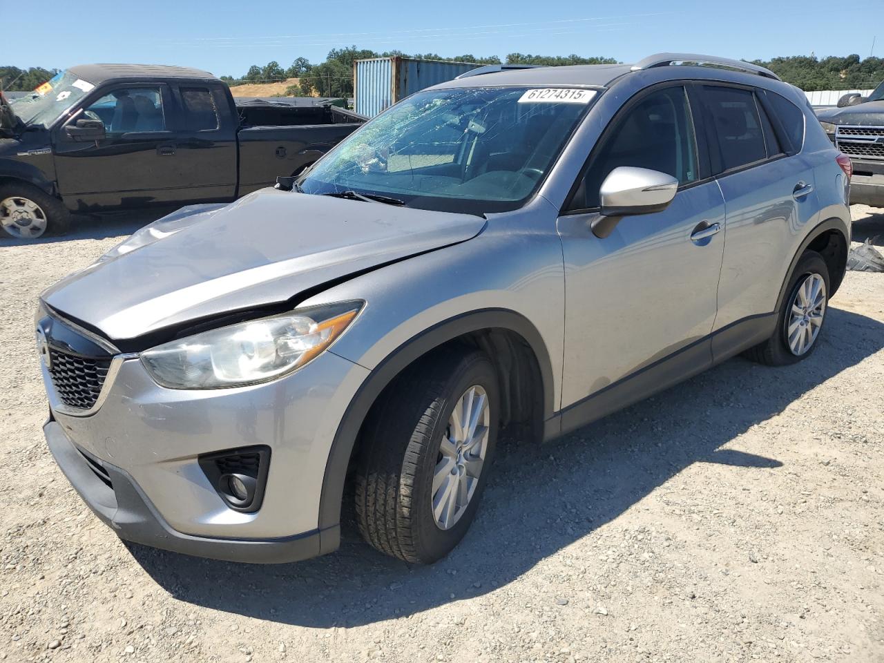 2015 Mazda Cx-5 Touring VIN: JM3KE4CY4F0483656 Lot: 61274315