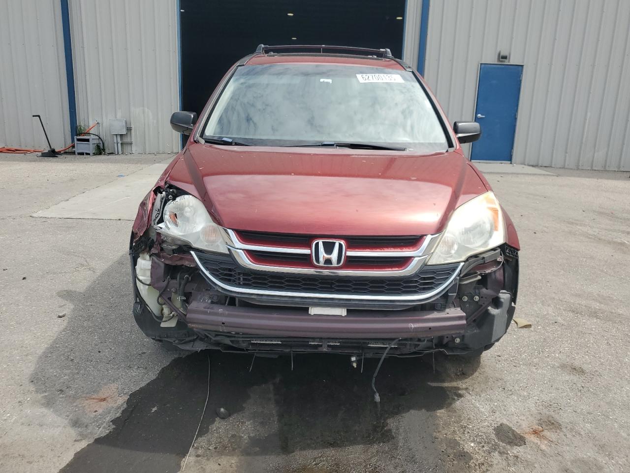 2010 Honda Cr-V Ex VIN: JHLRE3H55AC009239 Lot: 62700135