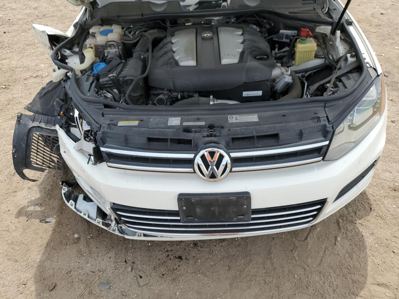 2012 Volkswagen Touareg V6 Tdi VIN: WVGFK9BP6CD004369 Lot: 62036935